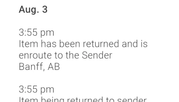 Canada Post - Banff