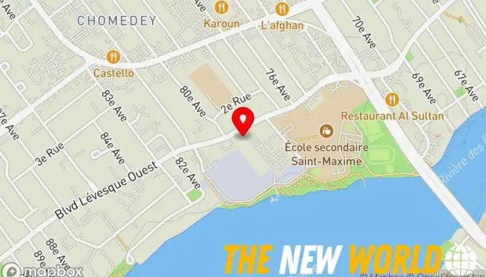 map of 1order Inc. Computer wholesaler, Computer repair service, Computer support and services in Laval