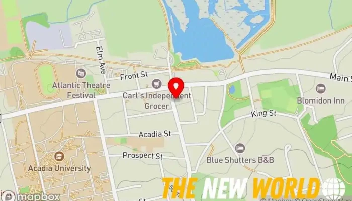 map of 3C Wealth Partners/London Life/Quadrus Investment Services Financial consultant in Wolfville