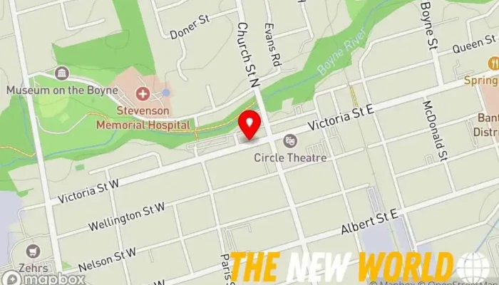 map of A Taxing Situation Tax preparation in Alliston