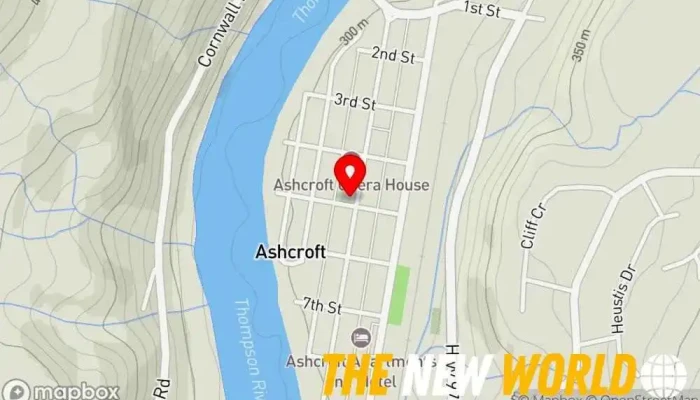 map of Aboriginal Skills Employment & Training Strategy Employment center in Ashcroft