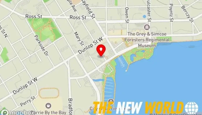 map of ACT360 Web & IT Support (Barrie) Computer support and services, Computer consultant, Computer networking service, Computer security service, Computer service, Website designer in Barrie