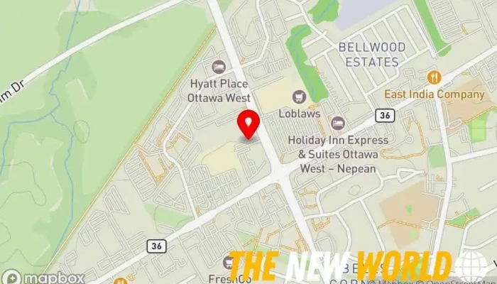 map of Actium Group Corporation Business management consultant in Nepean