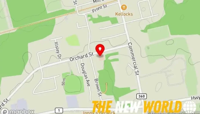 map of Addiction Services Addiction treatment center, Professional services in Berwick
