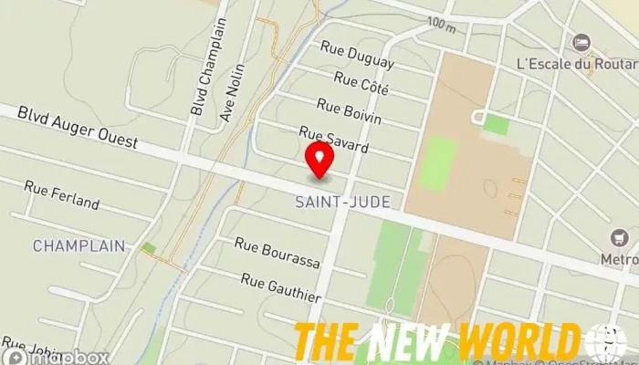 map of Administration Brisson Enr Accountant in Alma
