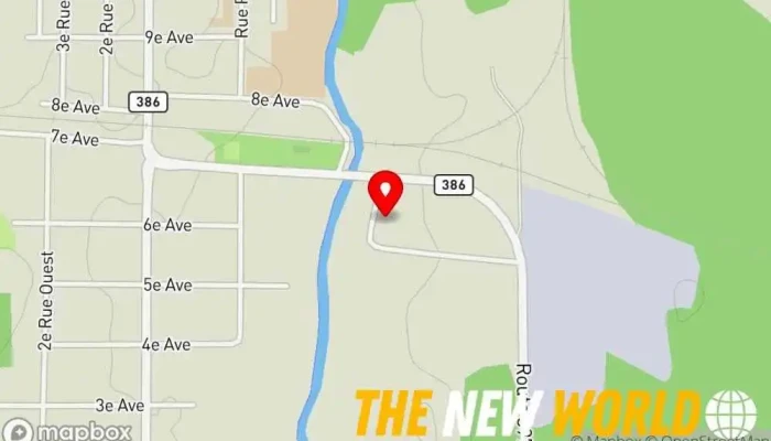 map of ADN Mécanique inc Mechanical contractor in Barraute