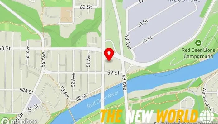 map of Advantage Immigration Consultant in Red Deer