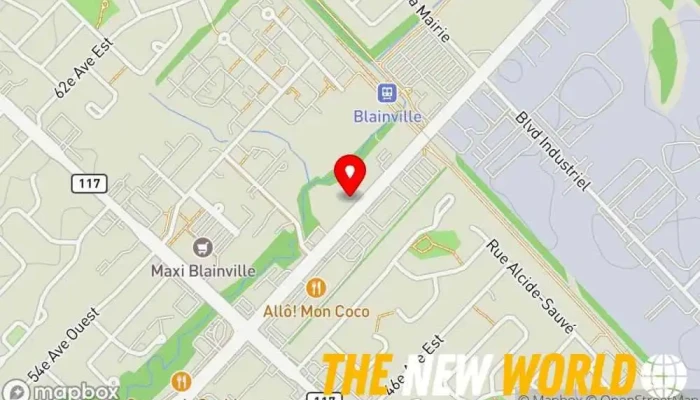 map of Afiscom, CPA Accountant, Tax preparation in Blainville
