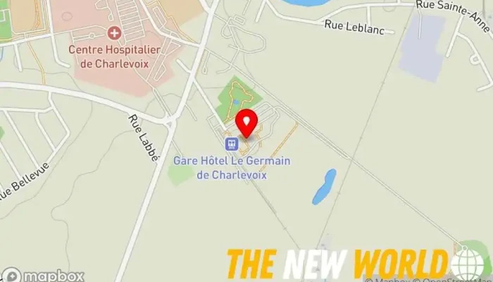 map of Agrotours Tourist attraction in Baie-Saint-Paul