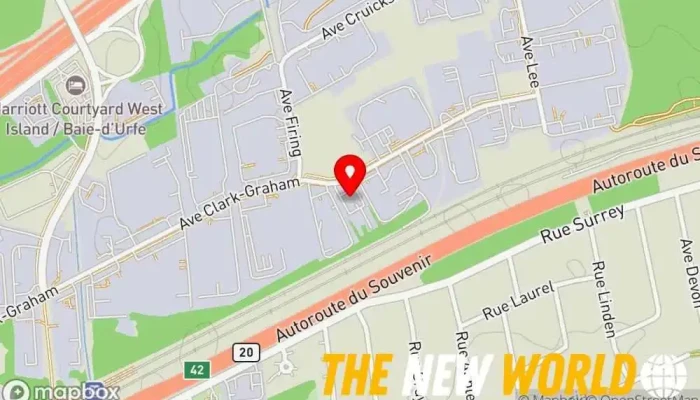 map of Akton Injection Contractor, Structural engineer in Baie-D'Urfe