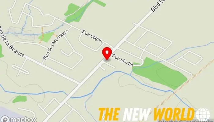 map of ALI technologie Computer support and services in Sainte-Martine