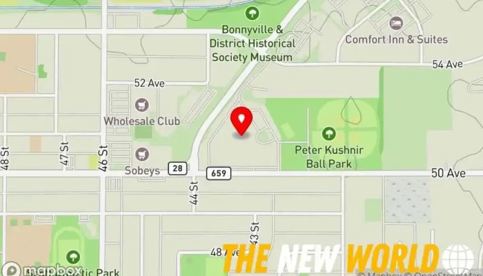 map of All About You Esthetics & Massage Beauty salon, Day spa, Entertainment and recreation in Bonnyville