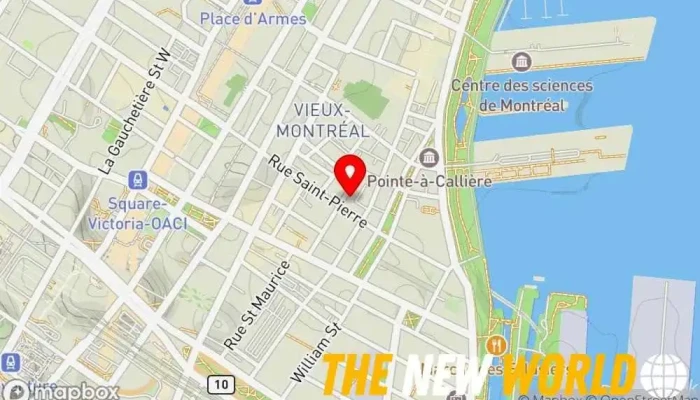 map of ALL SET Consulting Canada Computer support and services in Montreal