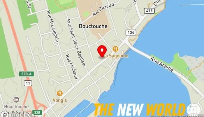 map of Allain & Associes Accountant in Bouctouche