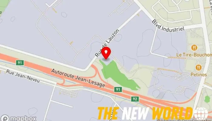 map of Altee Software company in Boucherville