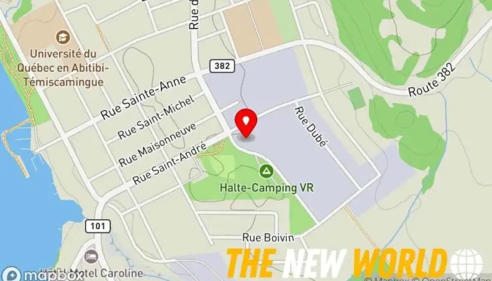 map of Alzheimer Society Sector Temiscamingue Social services organization in Ville-Marie