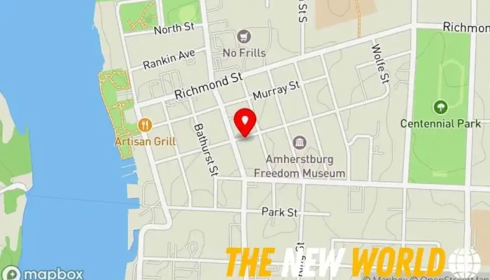 map of Amherstburg Cellular Mobile phone repair shop in Amherstburg