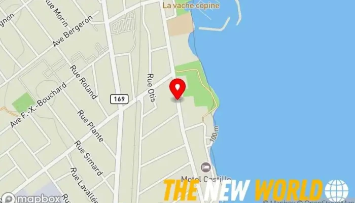 map of Amireault Gilles Me General practice attorney in Roberval