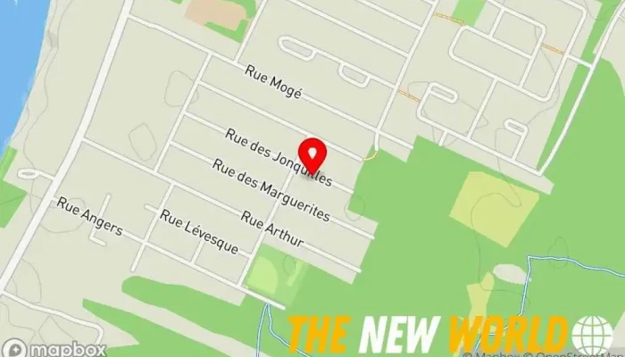 map of Andre Daunais Consultant Inc Engineering consultant in Sorel-Tracy
