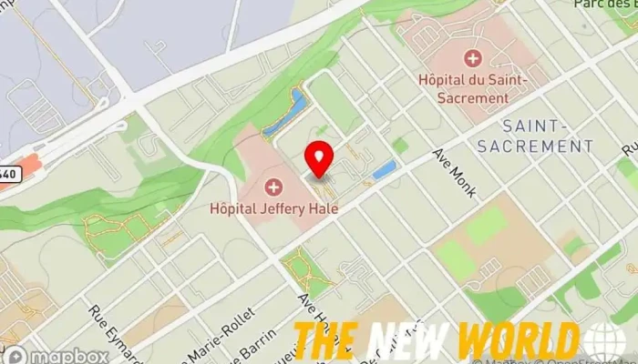 map of André Filion & Associés Human resource consulting in Québec City