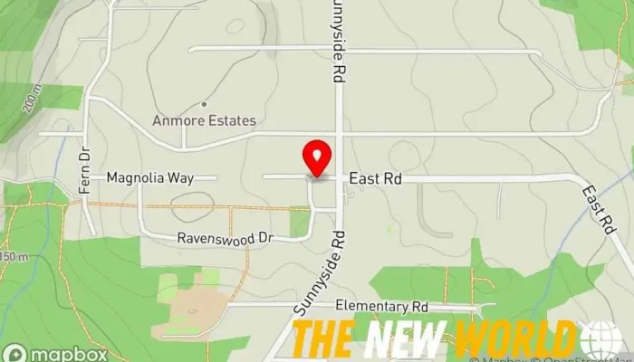 map of Anmore Community Hub City or town hall in Anmore