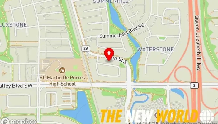map of Anson Dangerous Goods Inc. Consultant in Airdrie