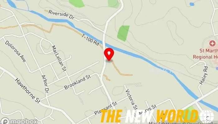 map of Antigonish Community Food Bank Food bank in Antigonish
