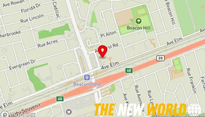 map of Appui Immigration Consultancy Services Immigration & naturalization service, Immigration attorney in Beaconsfield