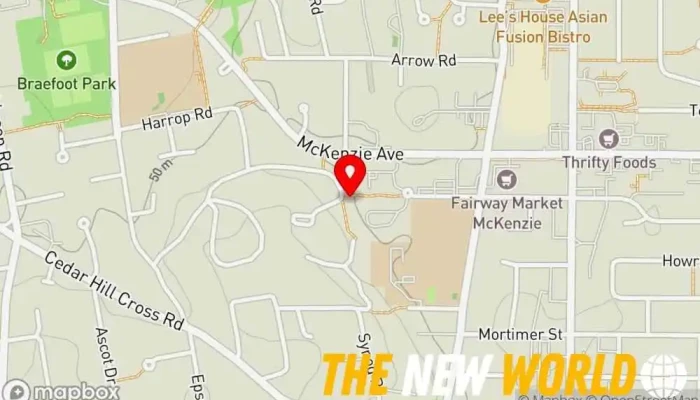 map of Arbutus Cove Software Inc Software company in Victoria