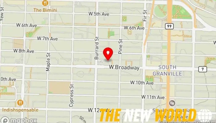 map of Arbutus Financial Services Ltd Financial planner in Vancouver