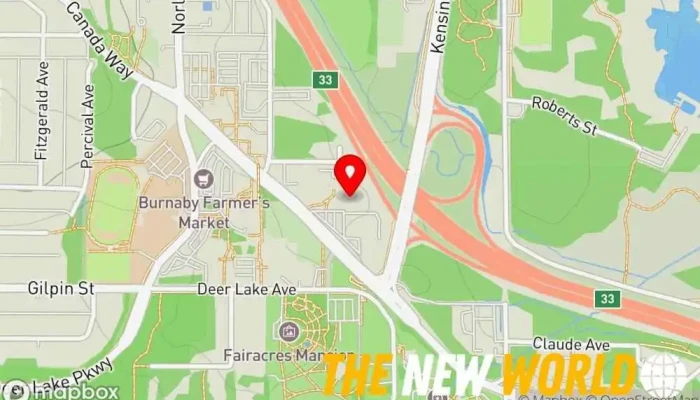 map of Arbutus Software Inc Software company in Burnaby
