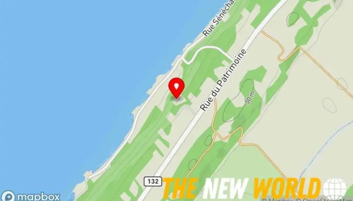 map of Architecte Fabien Nadeau Architect in Cacouna