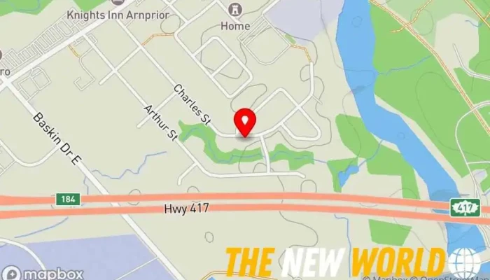 map of ARCOSE Training centre in Arnprior