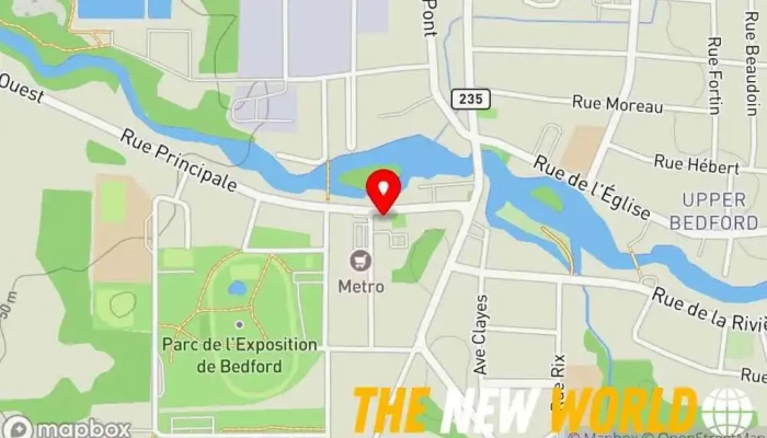 map of Ardent Denturologie et Implantologie Bedford Denture care center in Bedford