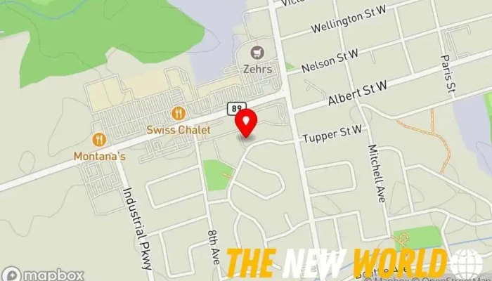 map of Armstrong Affordable Web Sites Website designer in Alliston