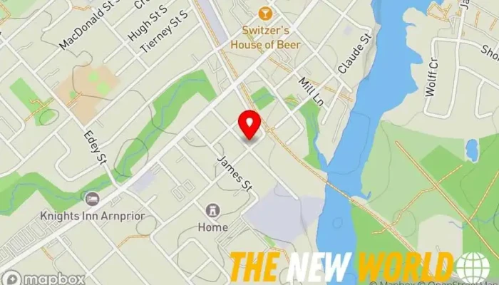 map of Arnprior Ontario Tailor in Arnprior