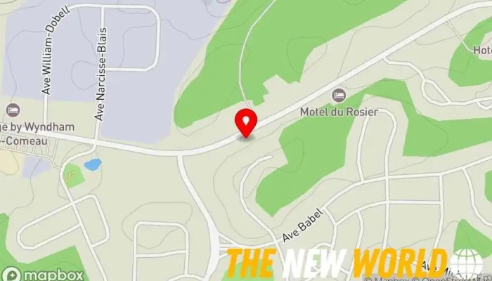 map of Artelia Canada Inc. Engineering consultant in Baie-Comeau