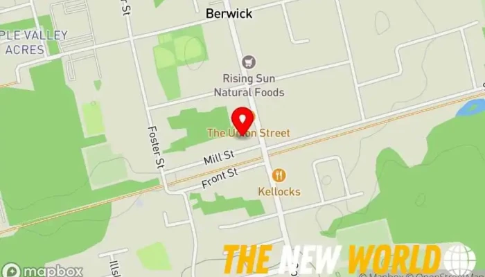 map of Art's Overhead Door Service Garage door supplier in Berwick