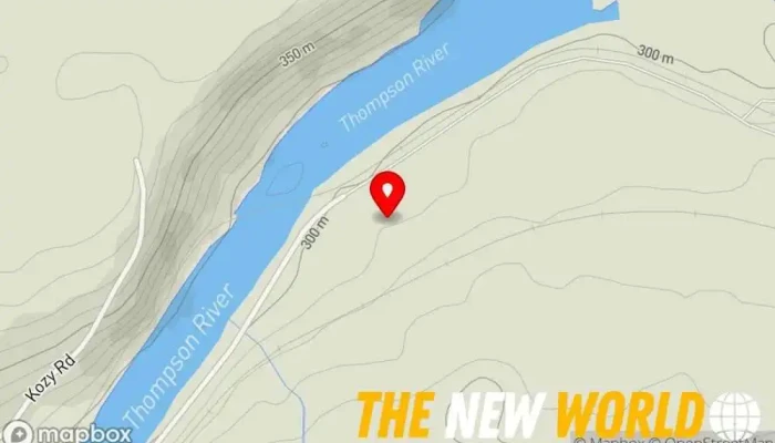 map of Ashcroft Terminal Logistics service in Ashcroft