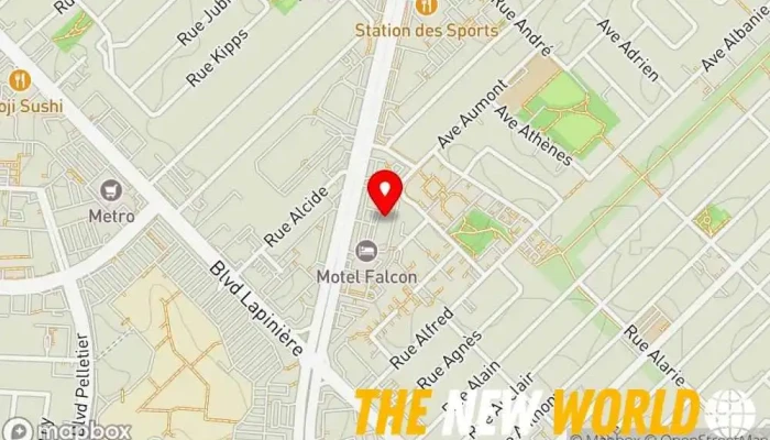 map of Aslen Strategies D'Affaires Accountant in Brossard