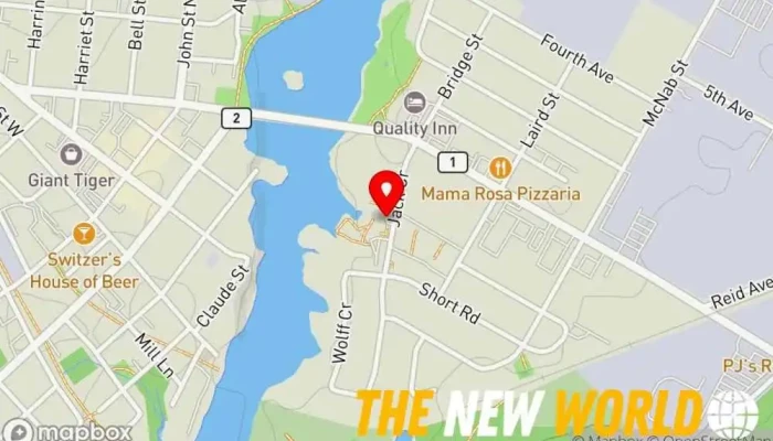map of Aspira Island View Retirement Living Retirement home in Arnprior