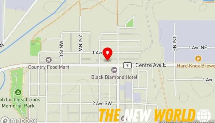 map of ATB Financial Bank, ATM, Credit union, Financial consultant in Diamond Valley