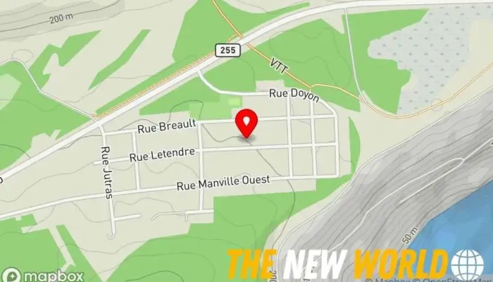 map of Atelier et centre d'activités de jour d'Asbestos Public health department, Rehabilitation center in Val-des-Sources