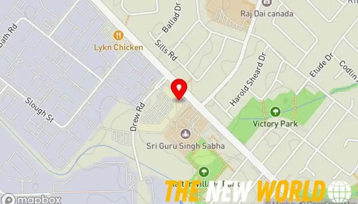 map of Atlantic Immigration Legal services in Mississauga