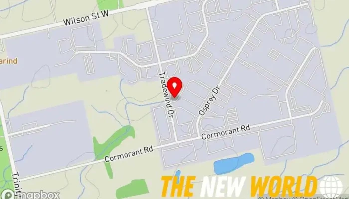 map of Audcomp Computer support and services, Computer consultant in Ancaster