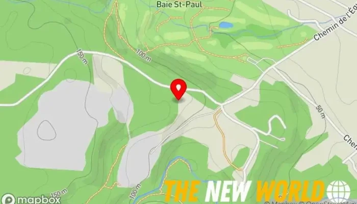 map of Aurel Harvey & Fils Inc Contractor in Baie-Saint-Paul
