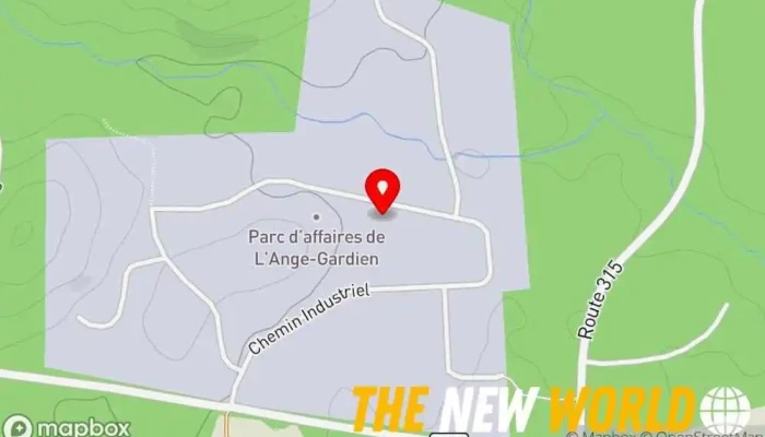 map of Avantage Mecanique Mechanic in L'Ange-Gardien