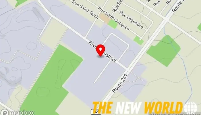 map of Axial Fabrication inc. Welder in Val-des-Sources