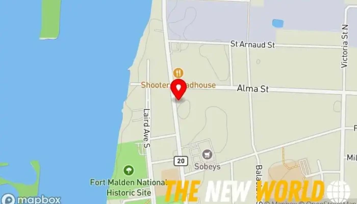 map of B Beauty Beauty salon in Amherstburg
