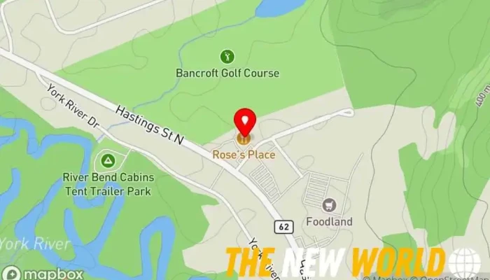 map of Bancroft Service Canada Centre Federal government office in Bancroft